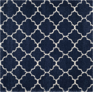 Safavieh Hudson Shag SGH282C Navy/Ivory Area Rug 