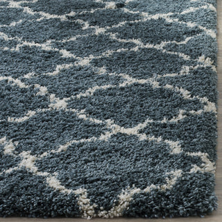 Safavieh Hudson Shag SGH282L Slate Blue/Ivory Area Rug 