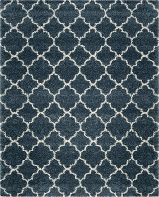 Safavieh Hudson Shag SGH282L Slate Blue/Ivory Area Rug main image