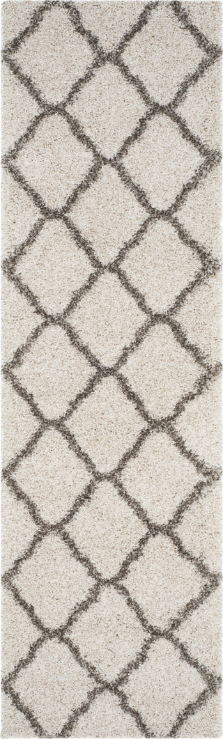 Safavieh Hudson Shag SGH283A Ivory/Grey Area Rug 