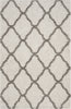 Safavieh Hudson Shag SGH283A Ivory/Grey Area Rug 