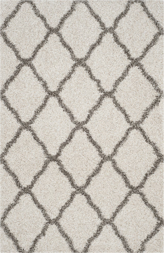 Safavieh Hudson Shag SGH283A Ivory/Grey Area Rug 