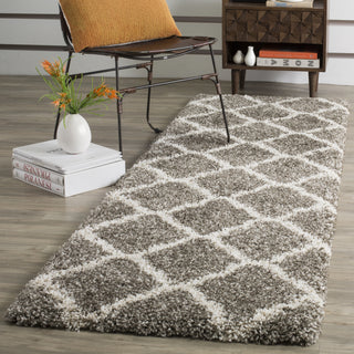 Safavieh Hudson Shag SGH283B Grey/Ivory Area Rug 