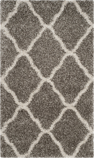 Safavieh Hudson Shag SGH283B Grey/Ivory Area Rug 