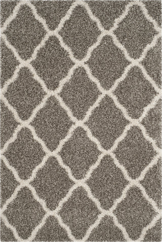 Safavieh Hudson Shag SGH283B Grey/Ivory Area Rug main image