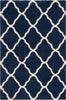 Safavieh Hudson Shag SGH283C Navy/Ivory Area Rug main image