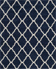 Safavieh Hudson Shag SGH283C Navy/Ivory Area Rug 