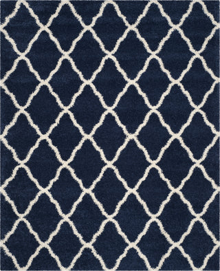 Safavieh Hudson Shag SGH283C Navy/Ivory Area Rug 