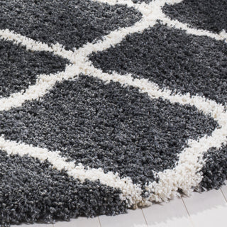 Safavieh Hudson Shag SGH283G Dark Grey/Ivory Area Rug 