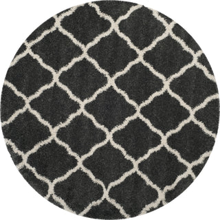 Safavieh Hudson Shag SGH283G Dark Grey/Ivory Area Rug 