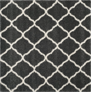 Safavieh Hudson Shag SGH283G Dark Grey/Ivory Area Rug 