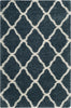 Safavieh Hudson Shag SGH283L Slate Blue/Ivory Area Rug 