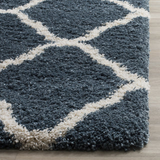 Safavieh Hudson Shag SGH283L Slate Blue/Ivory Area Rug 