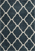 Safavieh Hudson Shag SGH283L Slate Blue/Ivory Area Rug main image