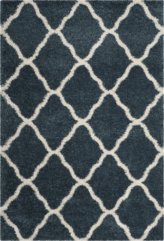 Safavieh Hudson Shag SGH283L Slate Blue/Ivory Area Rug main image