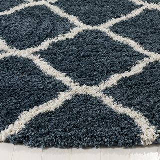 Safavieh Hudson Shag SGH283L Slate Blue/Ivory Area Rug 