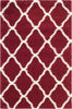 Safavieh Hudson Shag SGH283R Red/Ivory Area Rug 