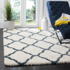 Safavieh Hudson Shag SGH283T Ivory/Slate Blue Area Rug  Feature