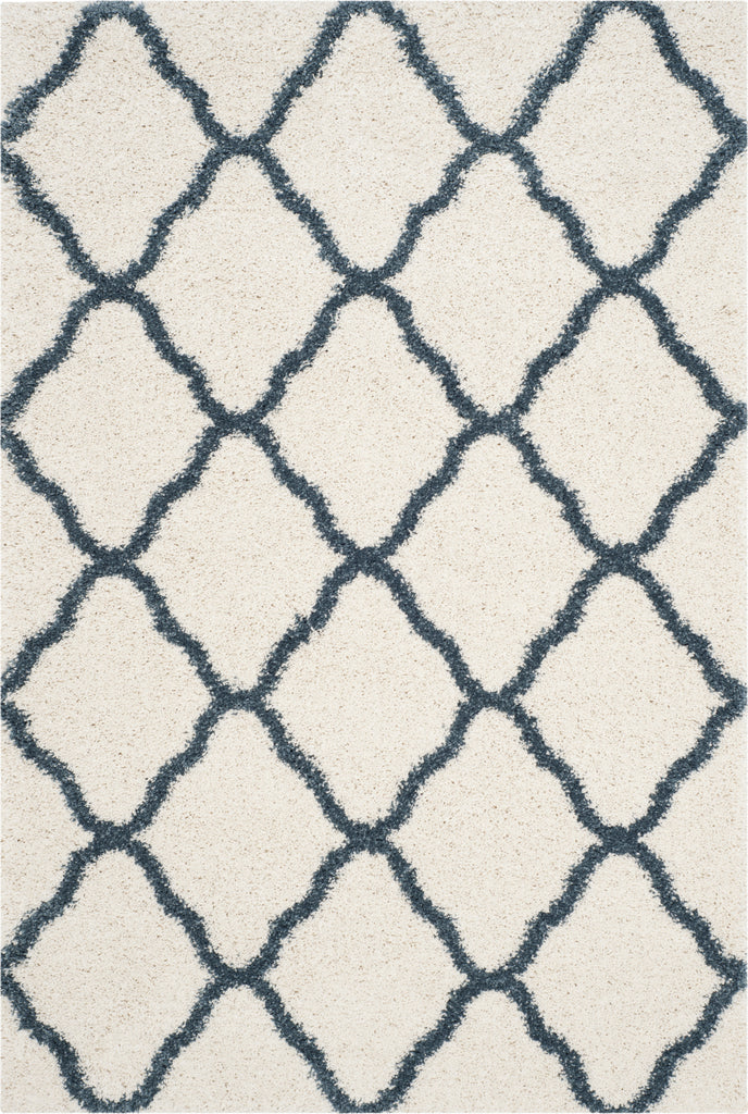 Safavieh Hudson Shag SGH283T Ivory/Slate Blue Area Rug main image