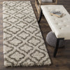 Safavieh Hudson Shag SGH284A Ivory/Grey Area Rug 