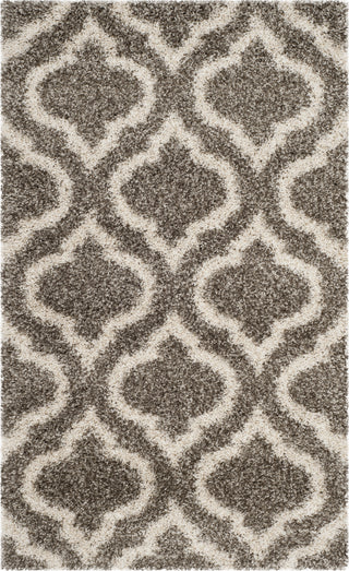 Safavieh Hudson Shag SGH284B Grey/Ivory Area Rug 