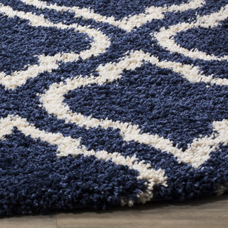 Safavieh Hudson Shag SGH284C Navy/Ivory Area Rug 