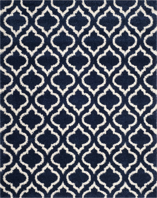 Safavieh Hudson Shag SGH284C Navy/Ivory Area Rug 