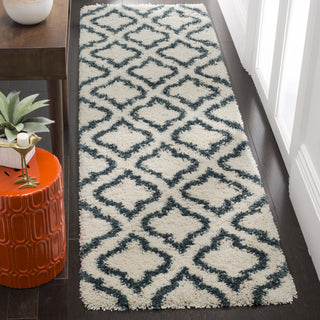 Safavieh Hudson Shag SGH284T Ivory/Slate Blue Area Rug 