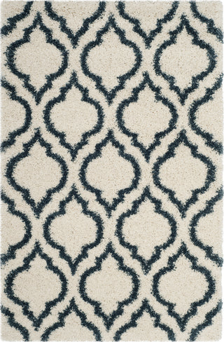 Safavieh Hudson Shag SGH284T Ivory/Slate Blue Area Rug 