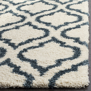 Safavieh Hudson Shag SGH284T Ivory/Slate Blue Area Rug 