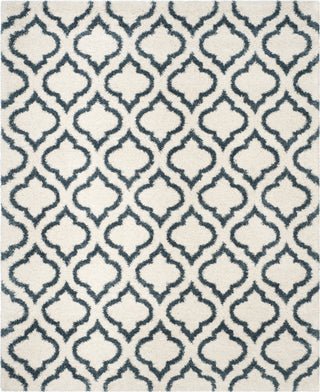 Safavieh Hudson Shag SGH284T Ivory/Slate Blue Area Rug 