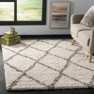 Safavieh Hudson Shag SGH329A Ivory/Grey Area Rug 