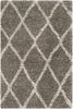 Safavieh Hudson Shag SGH329B Grey/Ivory Area Rug 