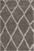 Safavieh Hudson Shag SGH329B Grey/Ivory Area Rug main image