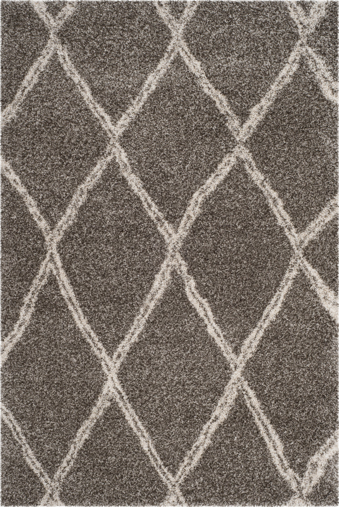 Safavieh Hudson Shag SGH329B Grey/Ivory Area Rug main image