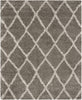 Safavieh Hudson Shag SGH329B Grey/Ivory Area Rug 