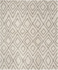 Safavieh Hudson Shag SGH332A Ivory/Grey Area Rug 