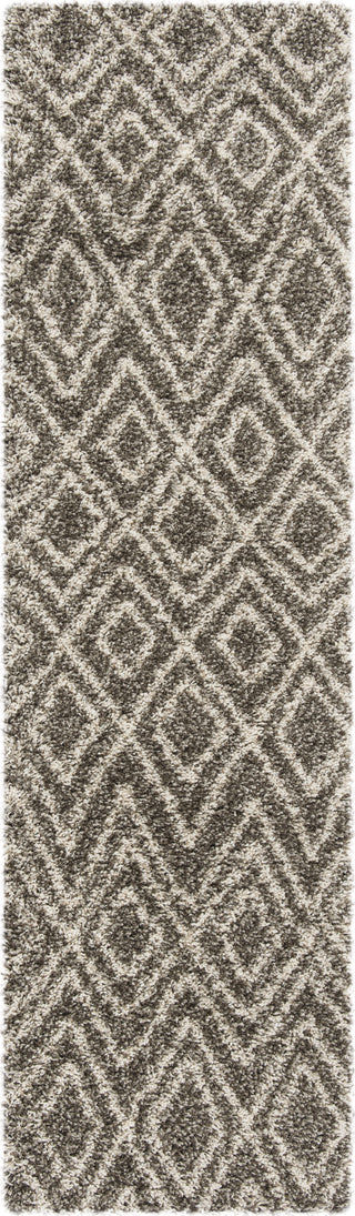 Safavieh Hudson Shag SGH332B Grey/Ivory Area Rug 