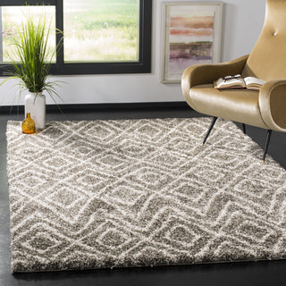 Safavieh Hudson Shag SGH332B Grey/Ivory Area Rug 