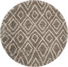 Safavieh Hudson Shag SGH332B Grey/Ivory Area Rug 
