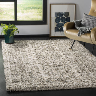 Safavieh Hudson Shag SGH376A Ivory/Grey Area Rug 