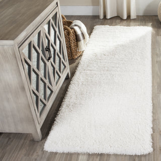 Safavieh Indie Shag SGI320C White Area Rug 