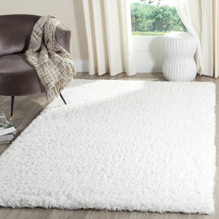 Safavieh Indie Shag SGI320C White Area Rug  Feature