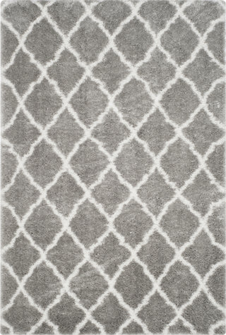 Safavieh Indie Shag SGI322B Grey/Ivory Area Rug main image