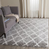 Safavieh Indie Shag SGI322B Grey/Ivory Area Rug 