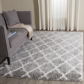 Safavieh Indie Shag SGI322B Grey/Ivory Area Rug 