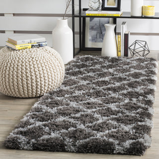 Safavieh Indie Shag SGI322D Dark Grey/Grey Area Rug  Feature