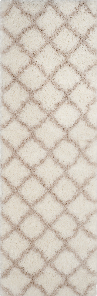 Safavieh Indie Shag SGI322G Ivory/Mushroom Area Rug 