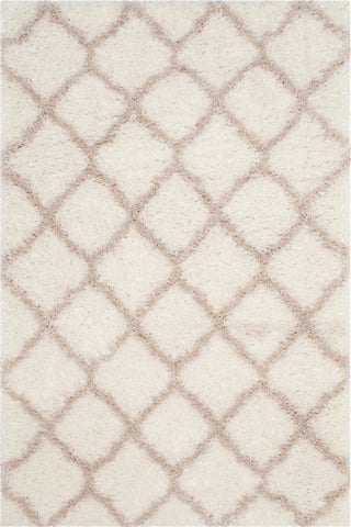 Safavieh Indie Shag SGI322G Ivory/Mushroom Area Rug 