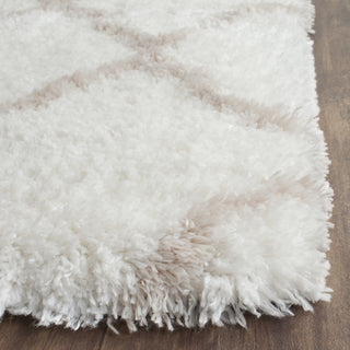 Safavieh Indie Shag SGI322G Ivory/Mushroom Area Rug 